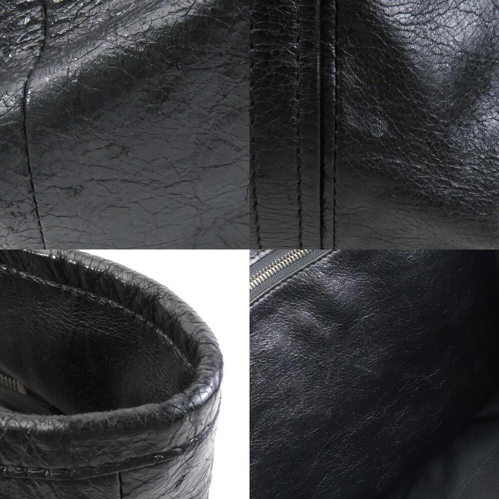 Balenciaga 2way Shoulder Bag Barbes Leather Black View 4